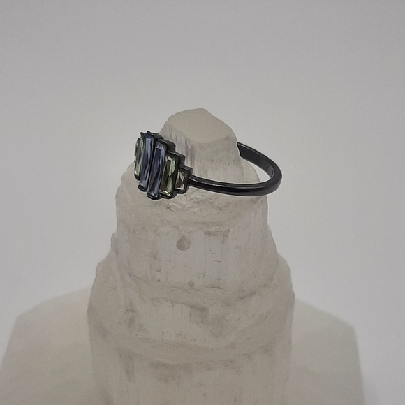 R1018 Bar Ring Plated - Fragrant Jewels - Picture 2 of 7